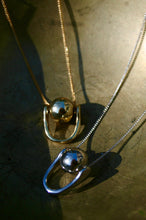 Load image into Gallery viewer, Auralie Doorknocker Necklace
