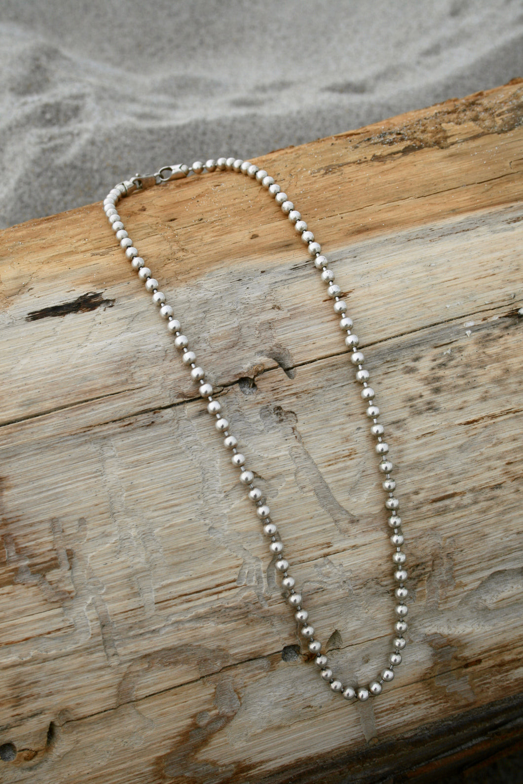 Vintage Ball Chain Necklace