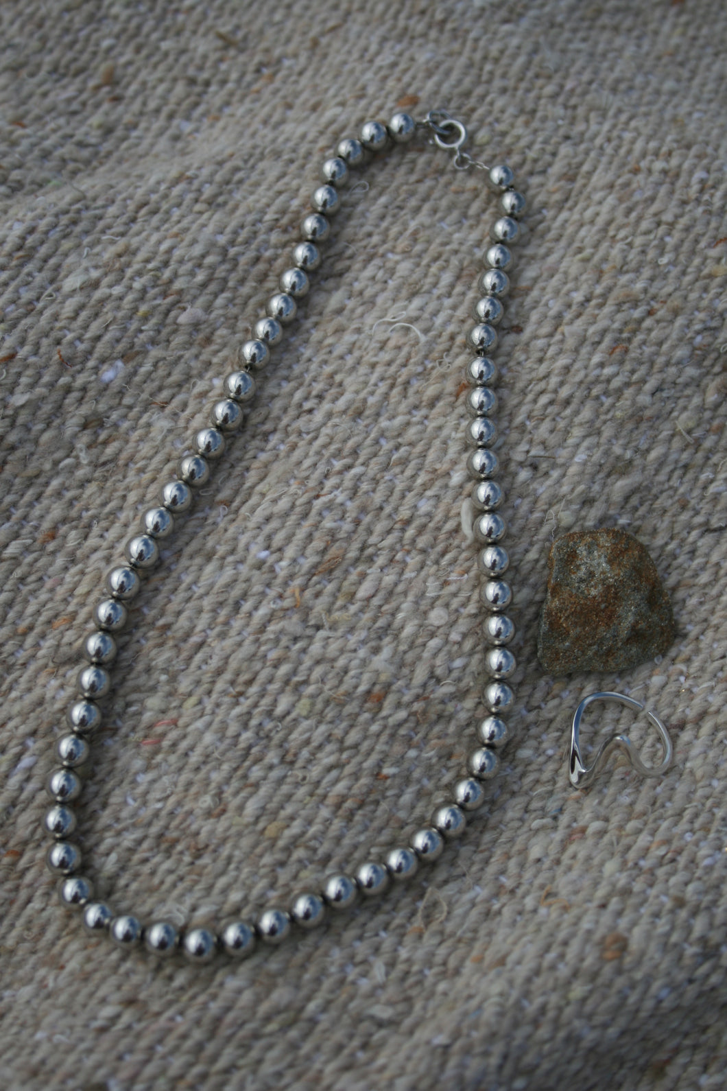 Vintage Large Ball Chain Necklace
